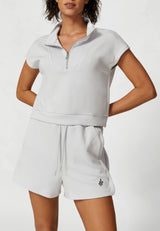 Serpente Lounge Short – Mist White