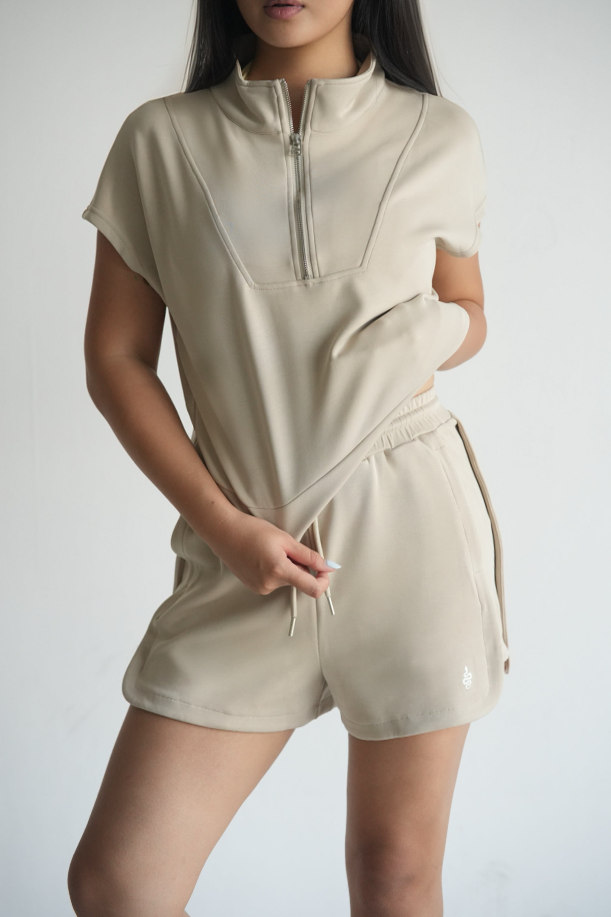 Core Flow Top – Beige