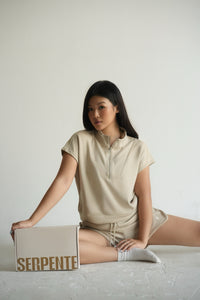 Core Flow Top – Beige