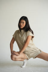 Core Flow Top – Beige