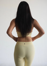 Evolve Line Halter Bra – Yellow Butter