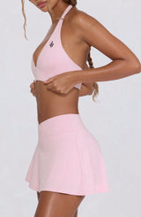 Serpente Halter Bra – Baby Pink