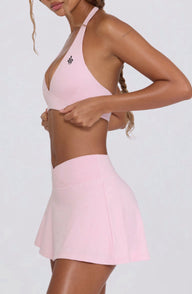 Serpente Halter Bra – Baby Pink