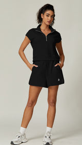 Serpente Lounge Short – Black