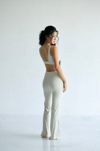 Aura Flare Leggings - Apricot