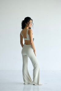 Aura Flare Leggings - Apricot