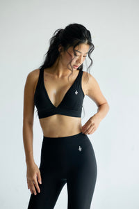 Aura Flare Leggings - Black