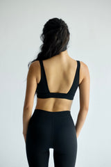 Aura Sculpt Bra - Black